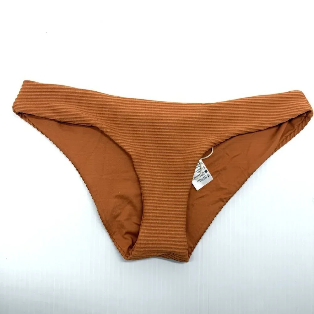 L*Space Bikini Bottoms Women's Sandy Classic Amber Size S low rise Pool Vacation